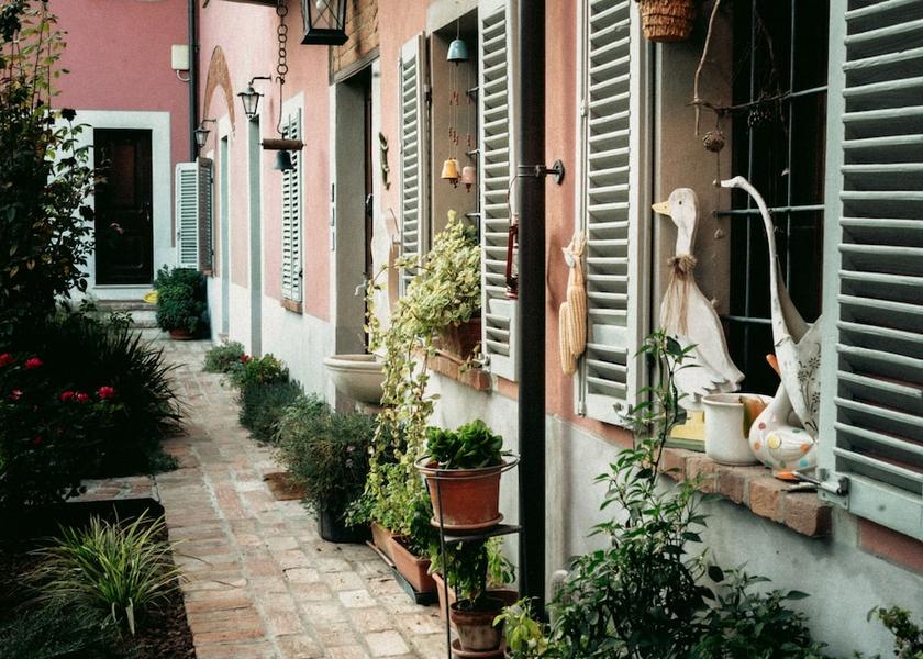 Piedmont Barolo Facade