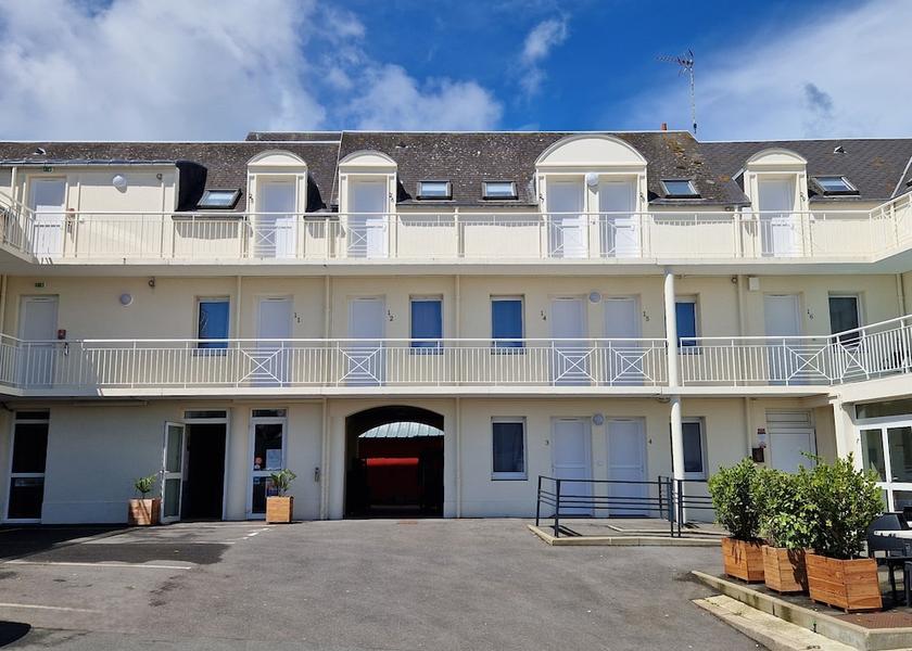 Normandy Port-en-Bessin-Huppain Front of property
