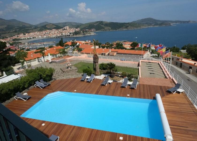 Occitanie Banyuls-sur-Mer Aerial View