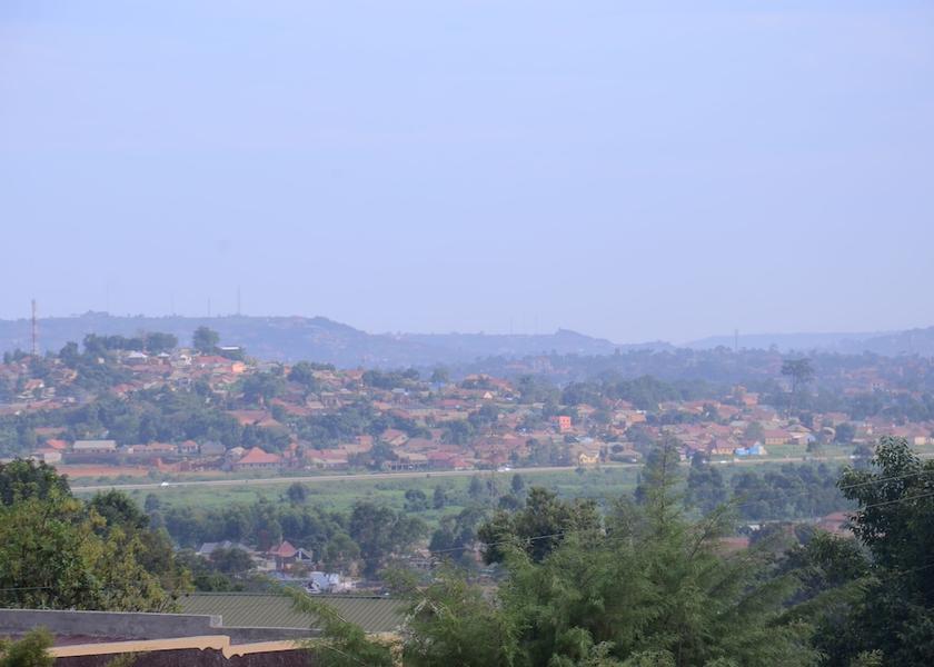 Central Region Kampala Aerial View