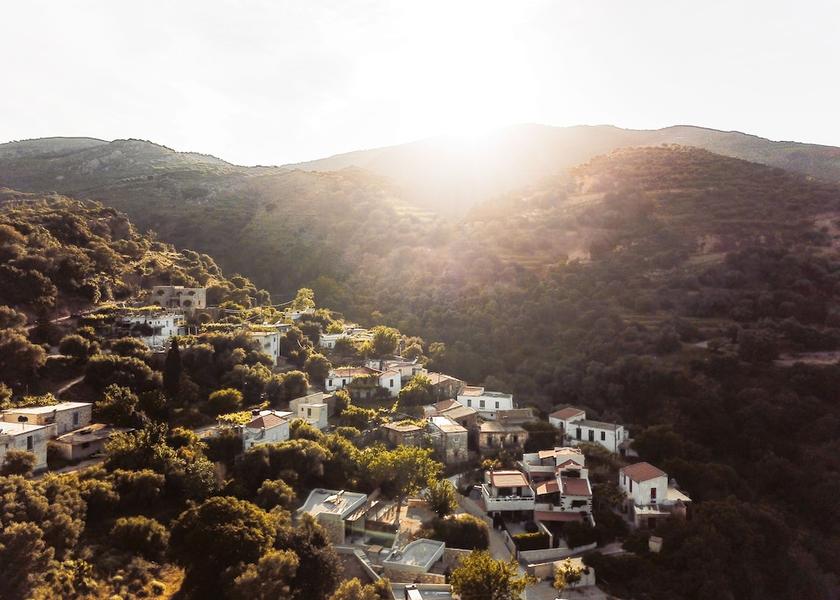 Crete Kantanos-Selino Aerial View