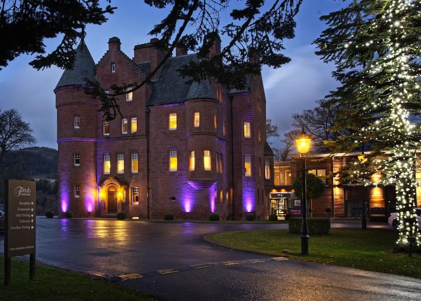 Scotland Pitlochry Facade