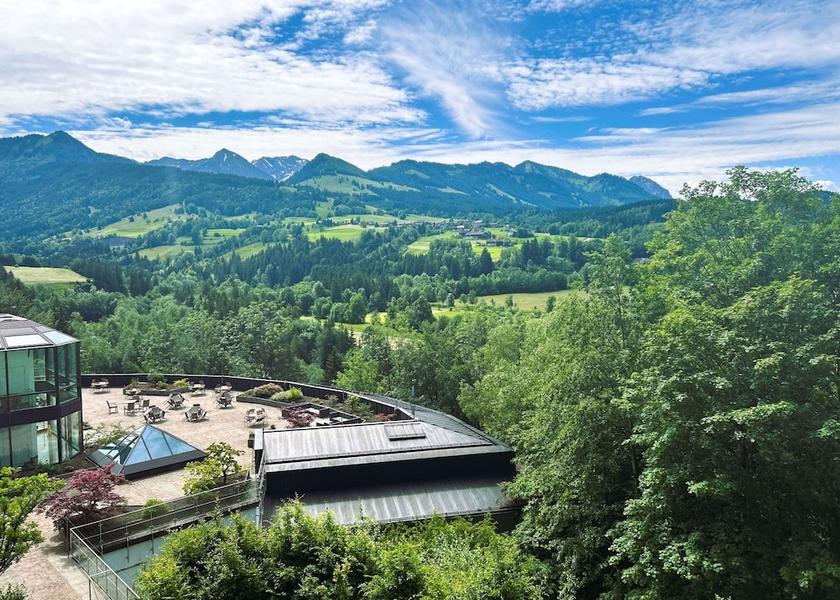 Bavaria Sonthofen Land view from property