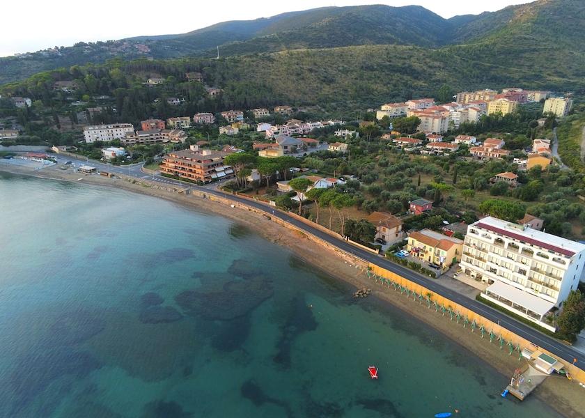 Tuscany Monte Argentario Aerial View