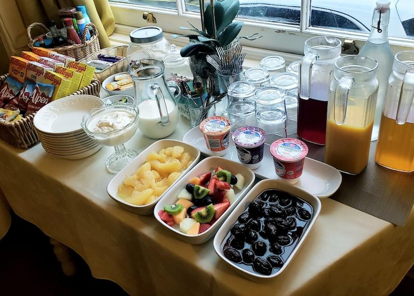 England Torquay Breakfast buffet