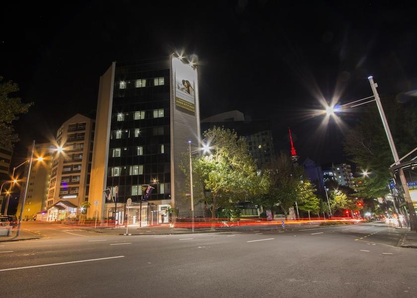 Front of property - evening/night