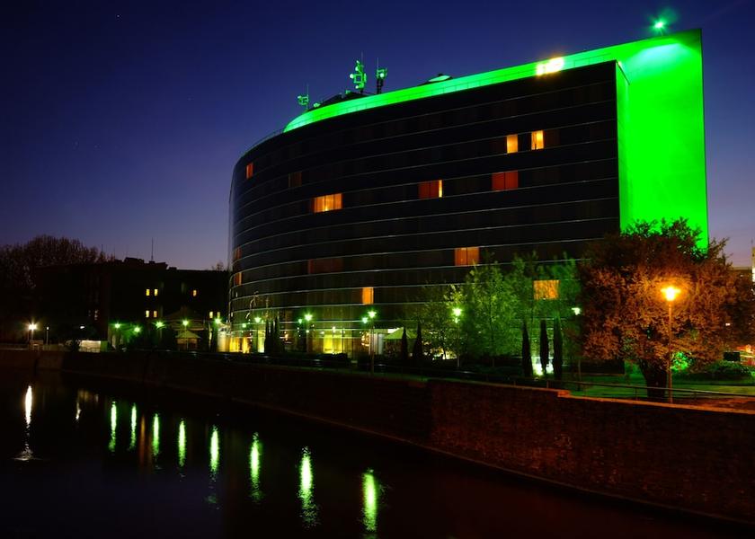 Lower Silesian Voivodeship Wroclaw Front of property - evening/night
