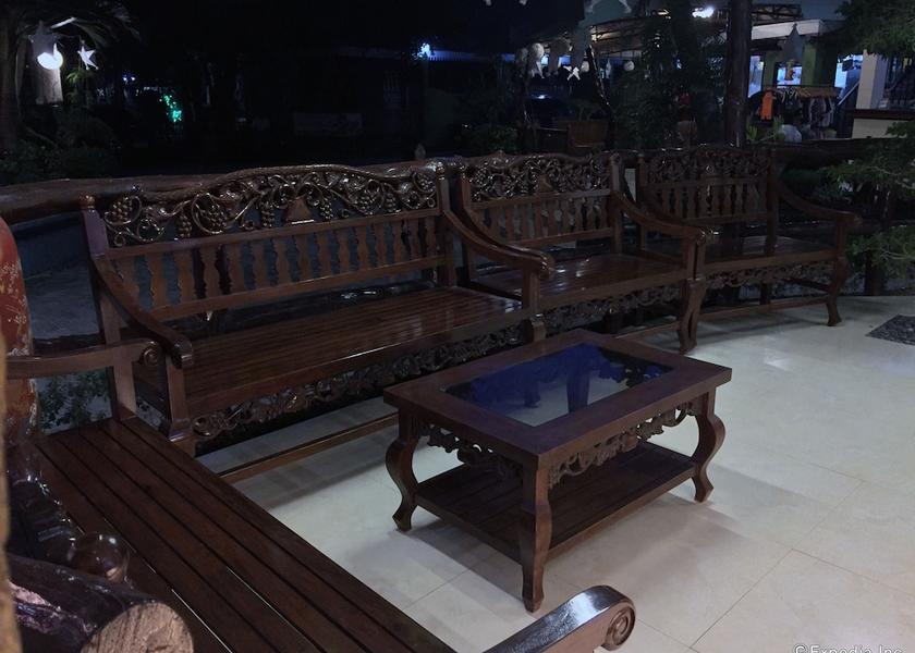 Central Visayas Panglao Lobby sitting area