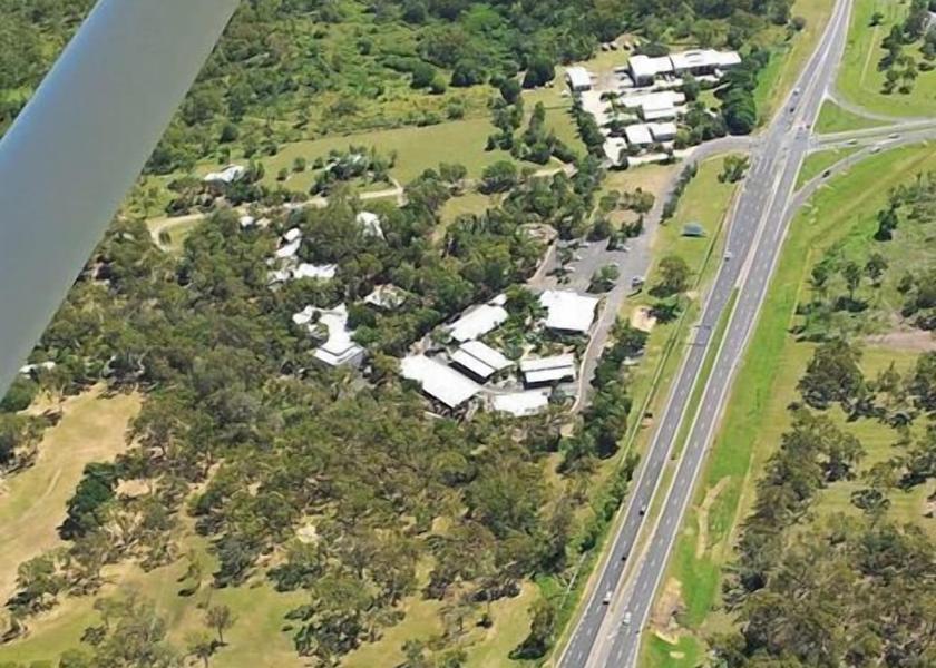 Queensland Rockhampton Aerial view