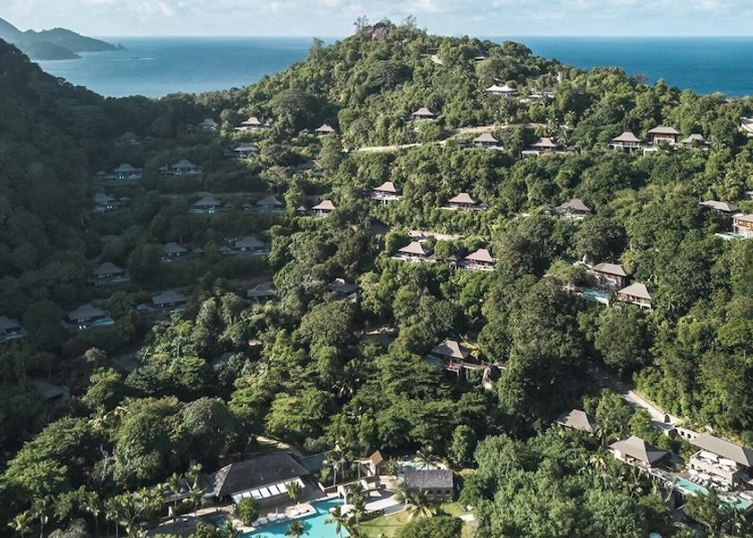  Mahe Island Aerial View