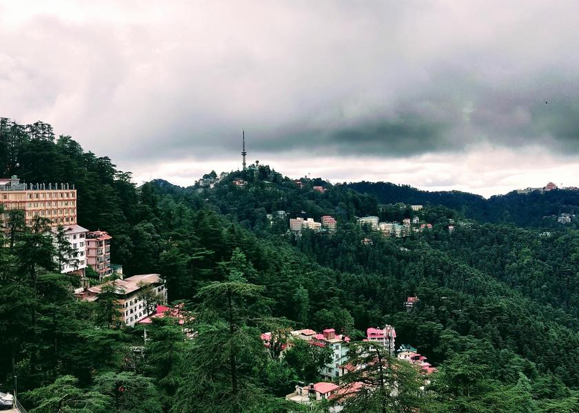 Himachal Pradesh Shimla Hotel View