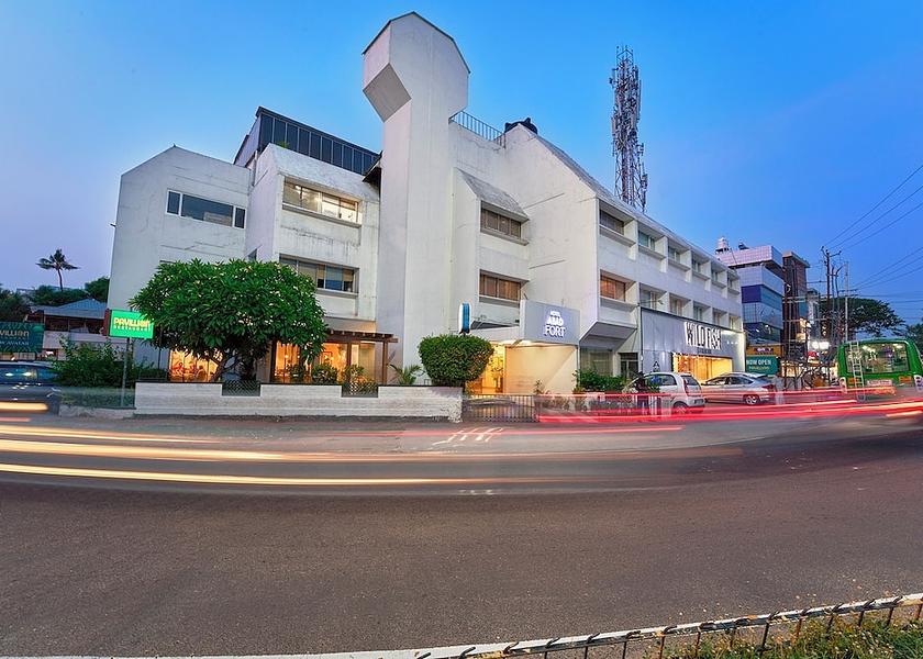 Kerala Kochi Front of property - evening/night