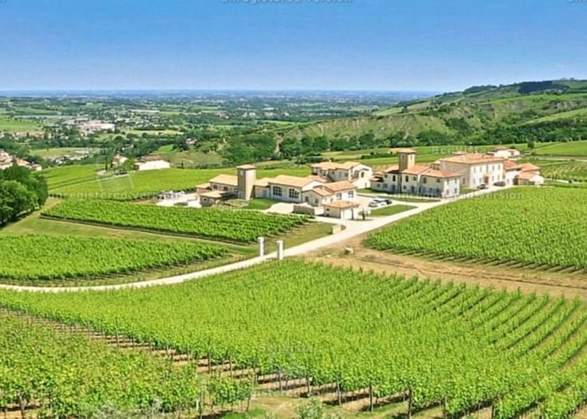 Emilia-Romagna Predappio Aerial View