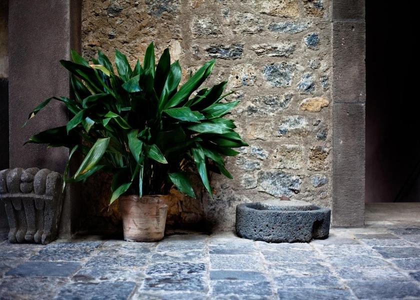 Sicily San Gregorio di Catania Exterior Detail
