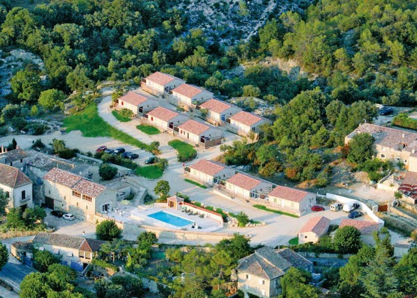 Occitanie Brouzet-les-Ales Aerial View