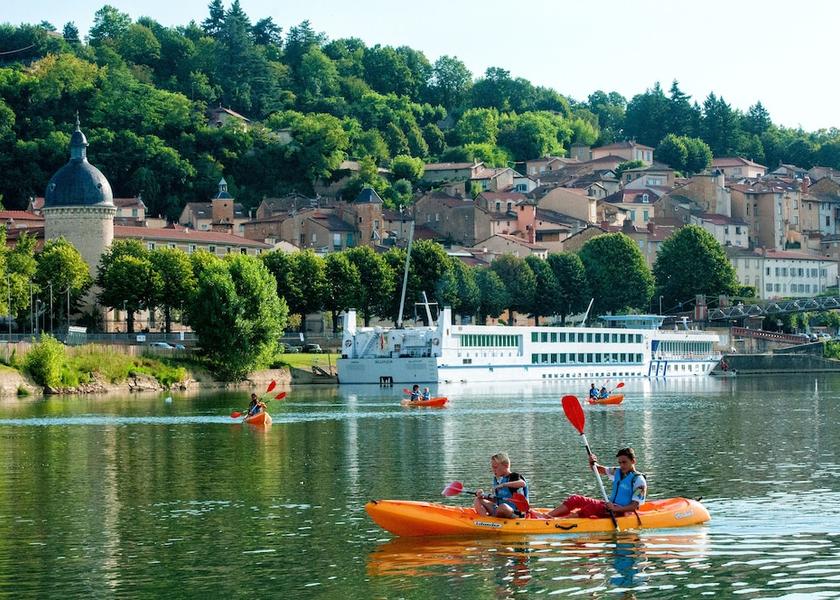 Auvergne-Rhone-Alpes Trevoux Lake
