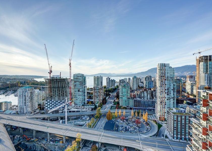 British Columbia Vancouver View from Property