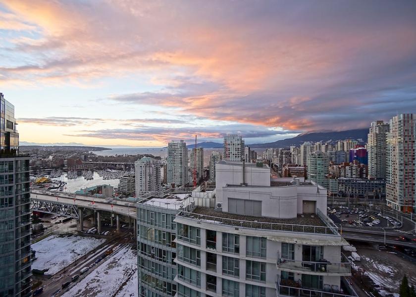 British Columbia Vancouver View from Property
