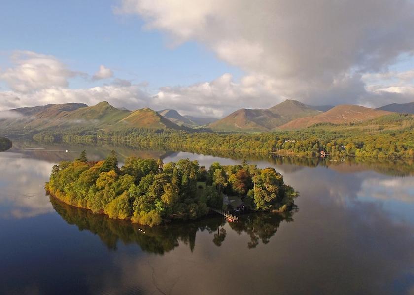 England Cockermouth Aerial View