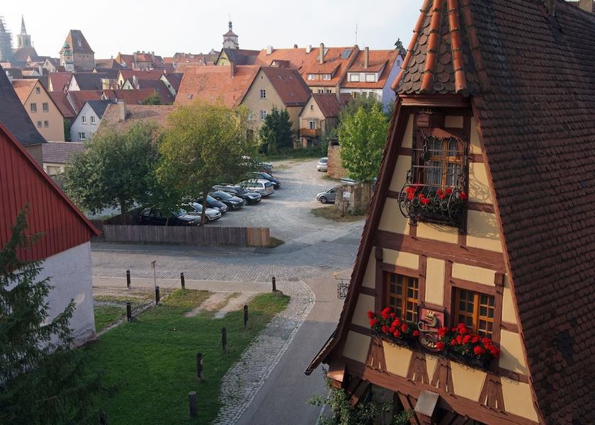 Bavaria Rothenburg ob der Tauber Parking
