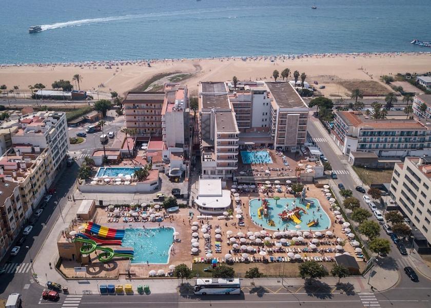 Catalonia Malgrat de Mar Aerial View