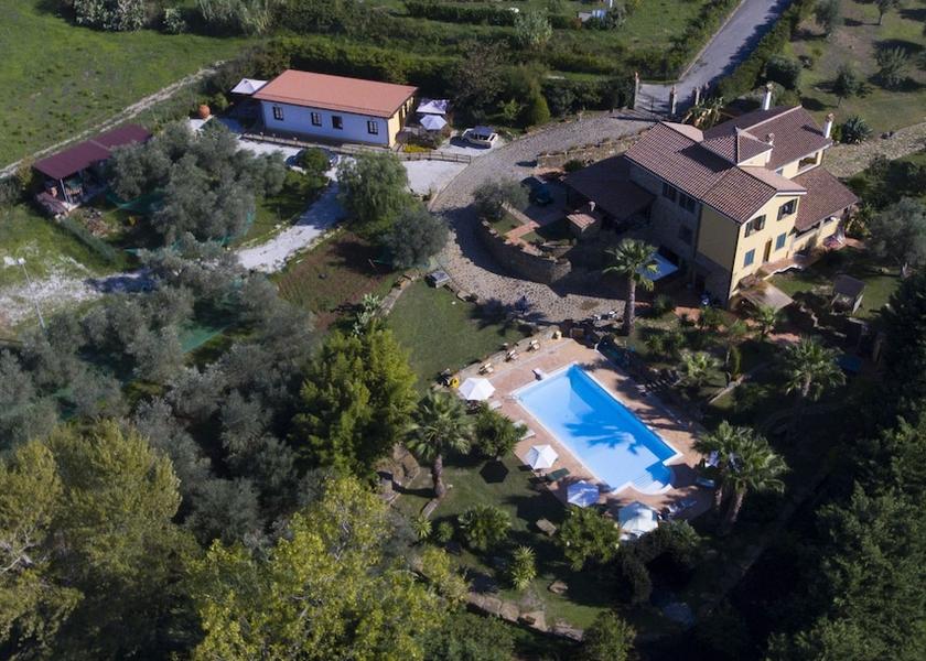 Campania Castellabate Aerial View