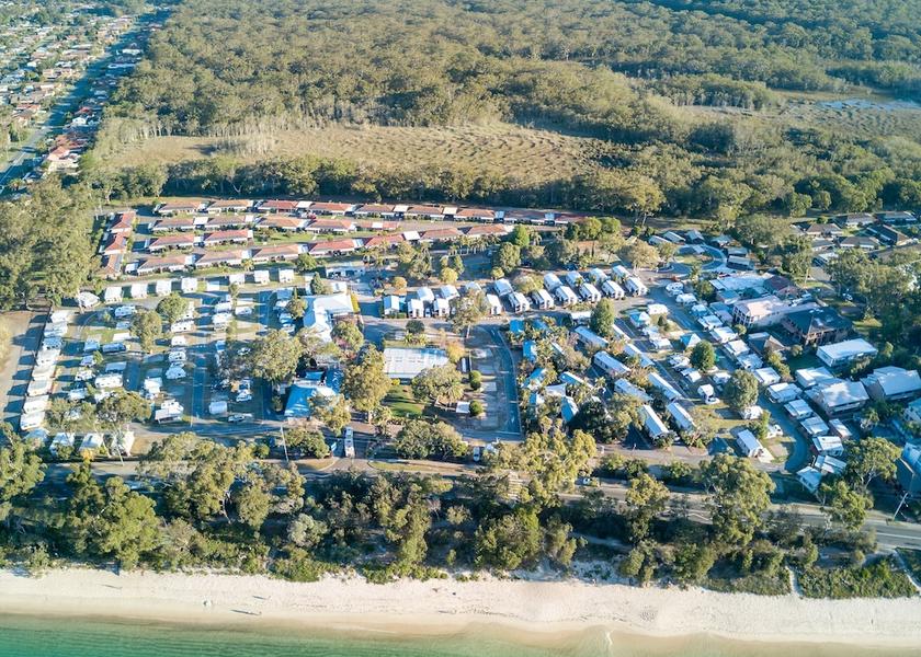 New South Wales Shoal Bay Exterior Detail