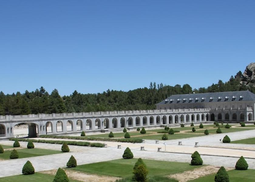 Community of Madrid San Lorenzo de El Escorial Aerial view