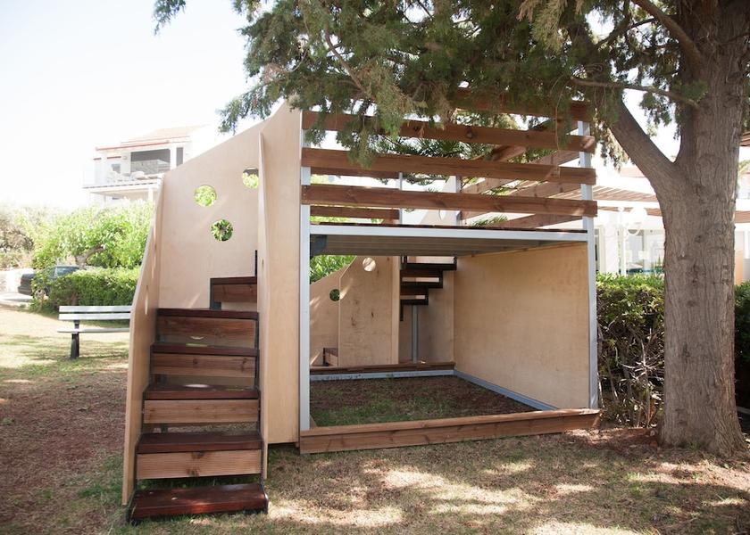 Crete Island Chania Children's Play Area
