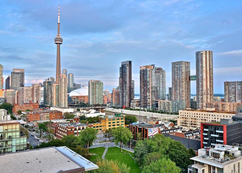 Ontario Toronto View from Property