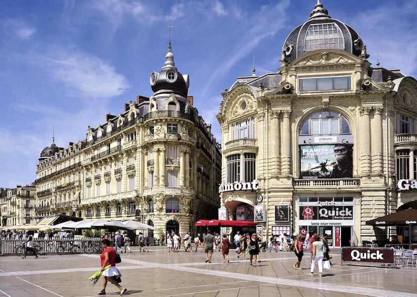 Occitanie Montpellier Exterior Detail