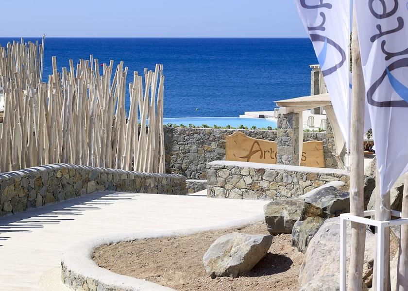 South Aegean Milos Property entrance