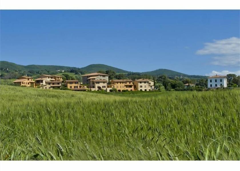 Tuscany Santa Luce Aerial View