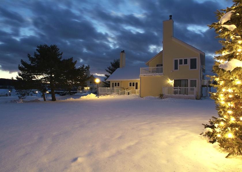 Front of property - evening/night