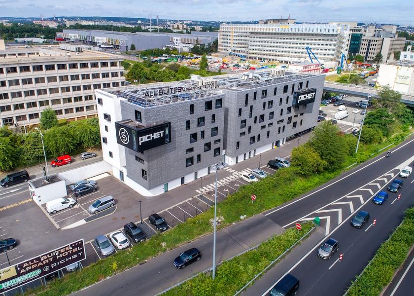 Ile-de-France Rungis Aerial View