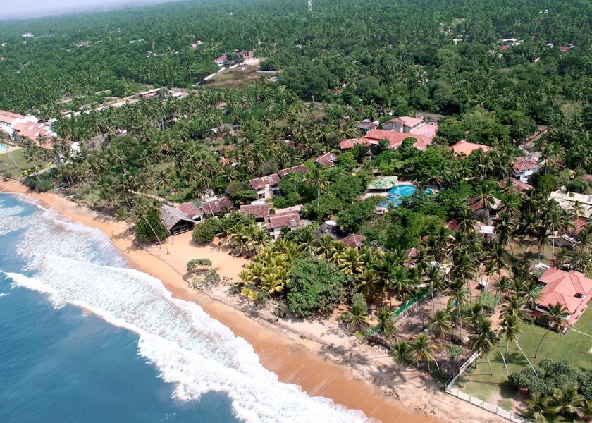 Kalutara District Wadduwa Aerial View