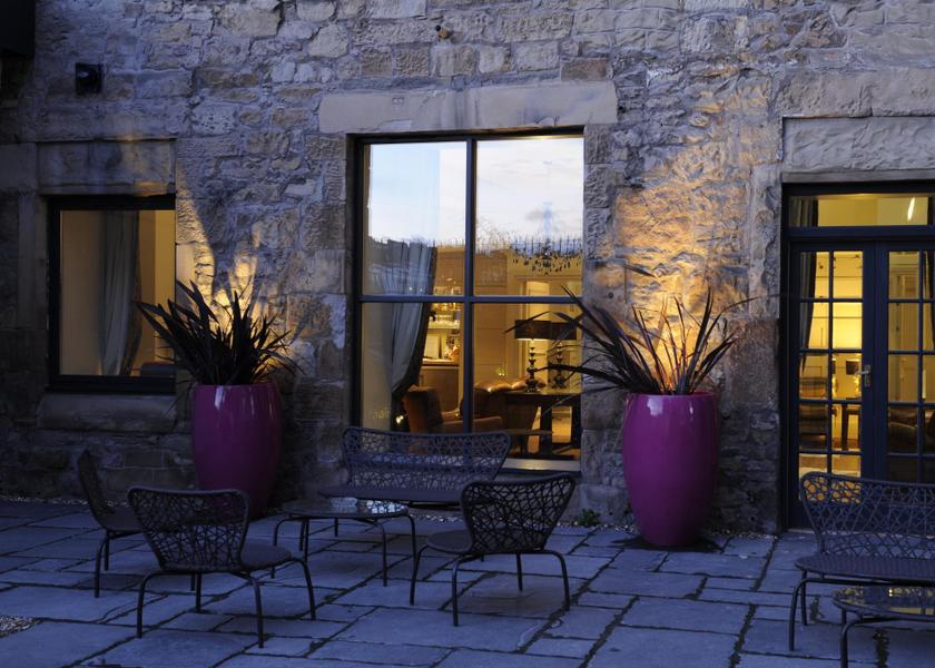 Scotland Edinburgh garden