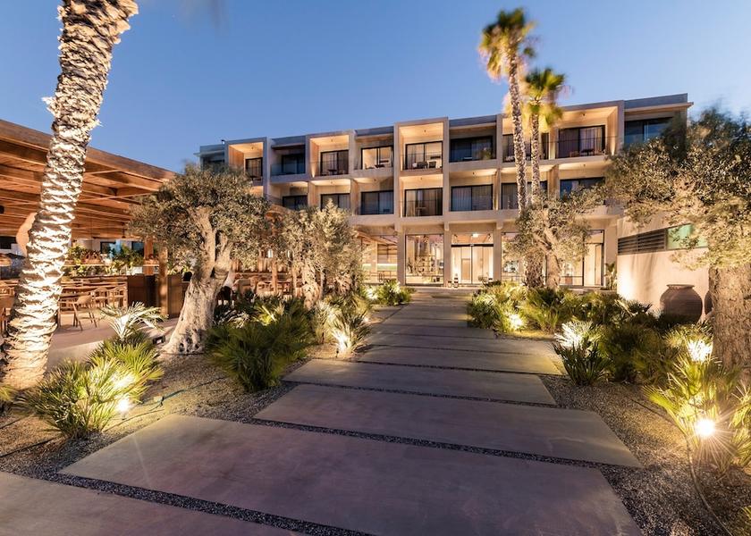 South Aegean Rhodes Front of property - evening/night