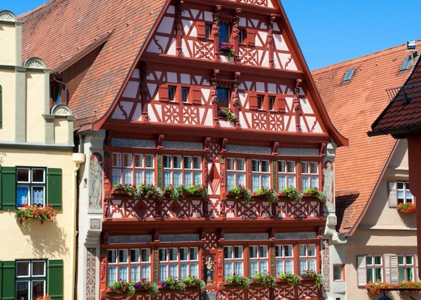 Bavaria Dinkelsbuehl Facade