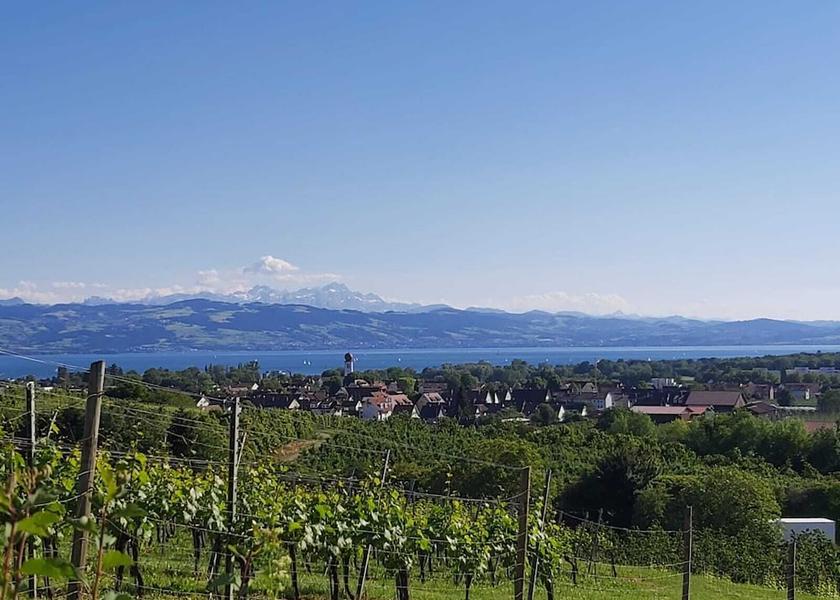 Baden-Württemberg Kressbronn Land View from Property