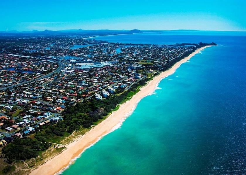 Queensland Buddina Aerial View