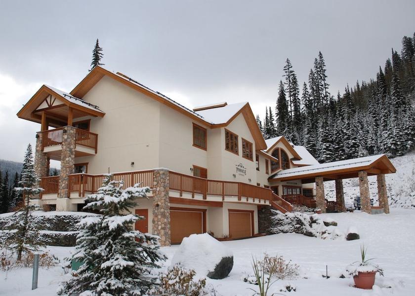 British Columbia Sun Peaks Front of property