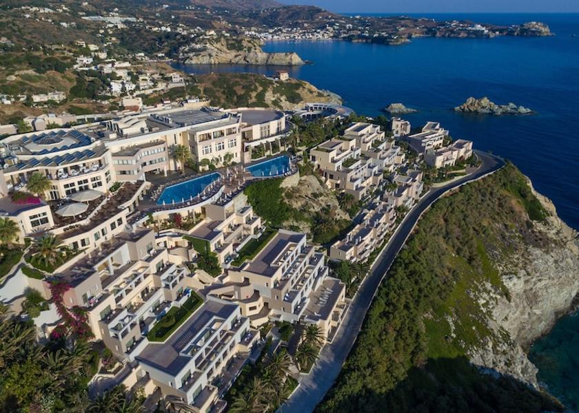 Crete Malevizi Aerial View