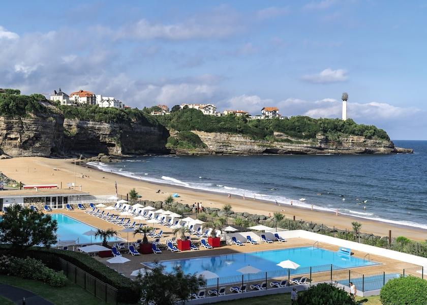 Nouvelle-Aquitaine Anglet Aerial View