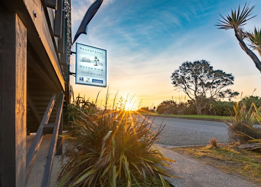 West Coast Hokitika Front of property - evening/night