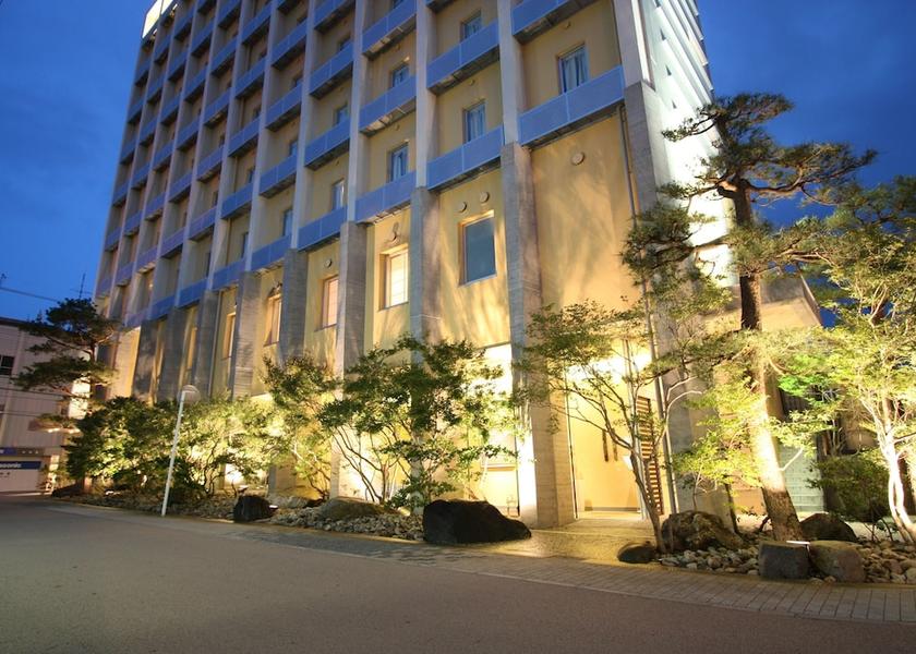 Toyama Uozu Front of property - evening/night