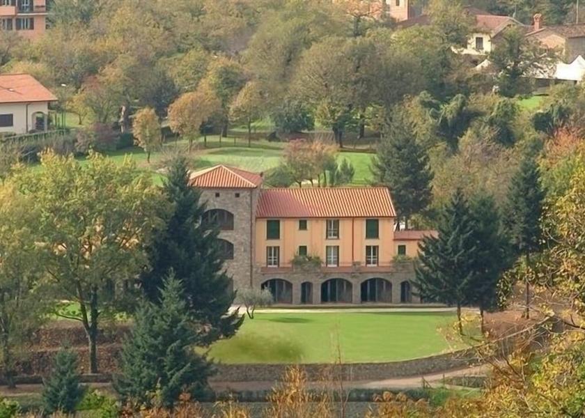 Tuscany Pontremoli Aerial View