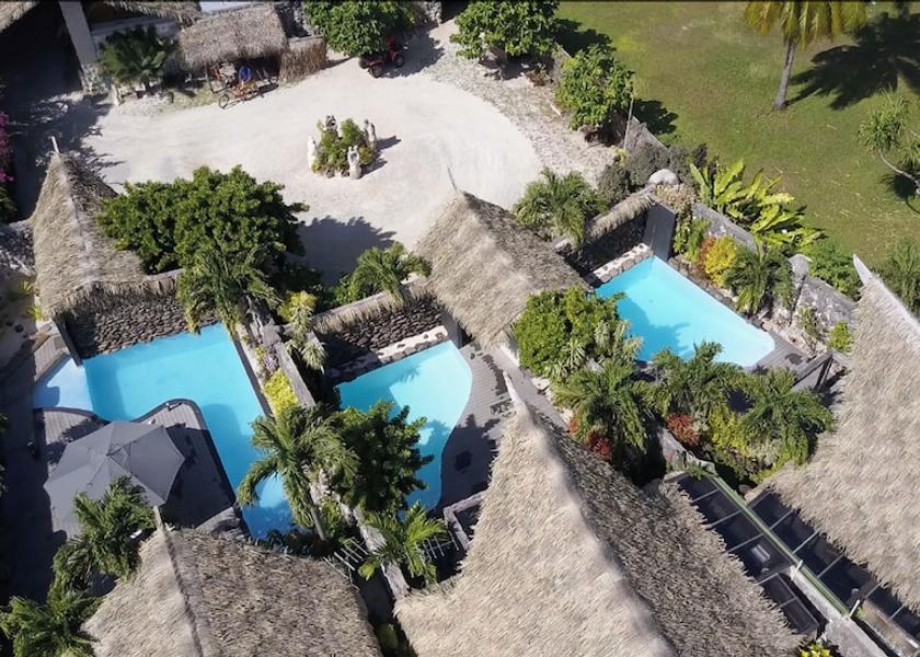  Aitutaki Aerial View