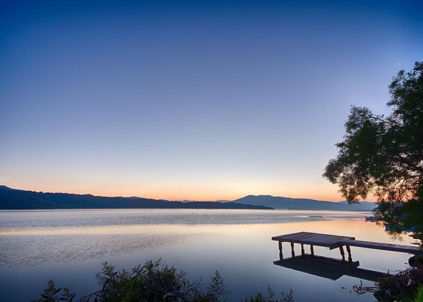 Muğla Milas Front of property - evening/night