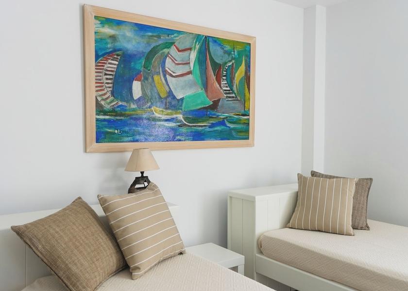 Attica Spetses Living Area